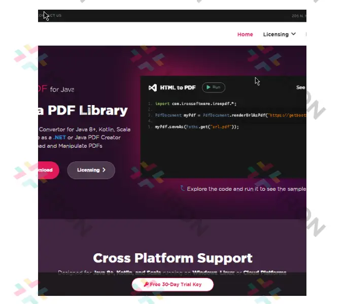 Comparing IronPDF for Java and Aspose.PDF for Java - Figure 13