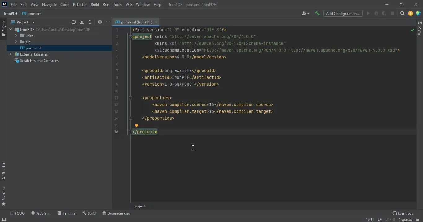 Comparing IronPDF for Java and Aspose.PDF for Java - Figure 3