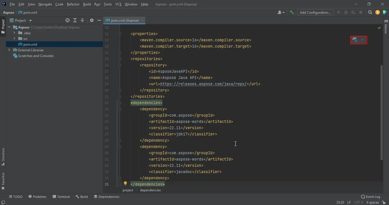 Comparing IronPDF for Java and Aspose.PDF for Java - Figure 8