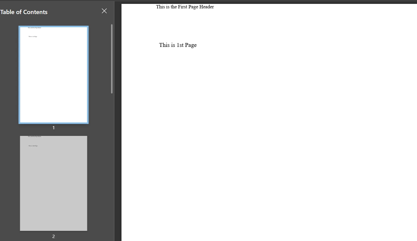 A Comparison Between IronPDF & Apryse C#: Figure 16 - Outputted multipage PDF