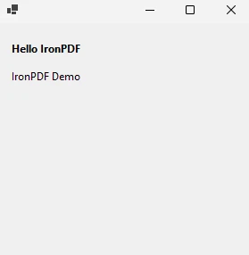 ASP PDF Viewer (Developer Tutorial), Figure 8: Windows Forms