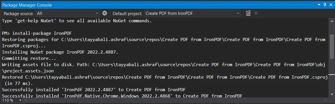 IronPDF vs ChatGPT - Extracting Text from PDF Documents: Figure 1