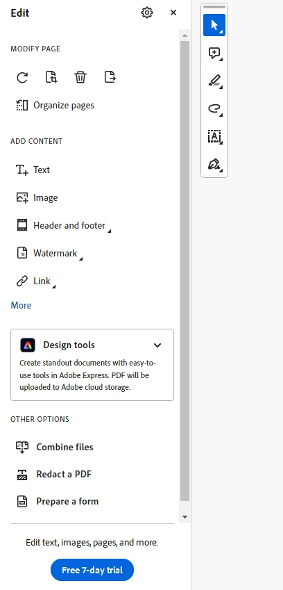 How to Convert Color PDFs to Grayscale, Image 9: Adobe Reader additional features