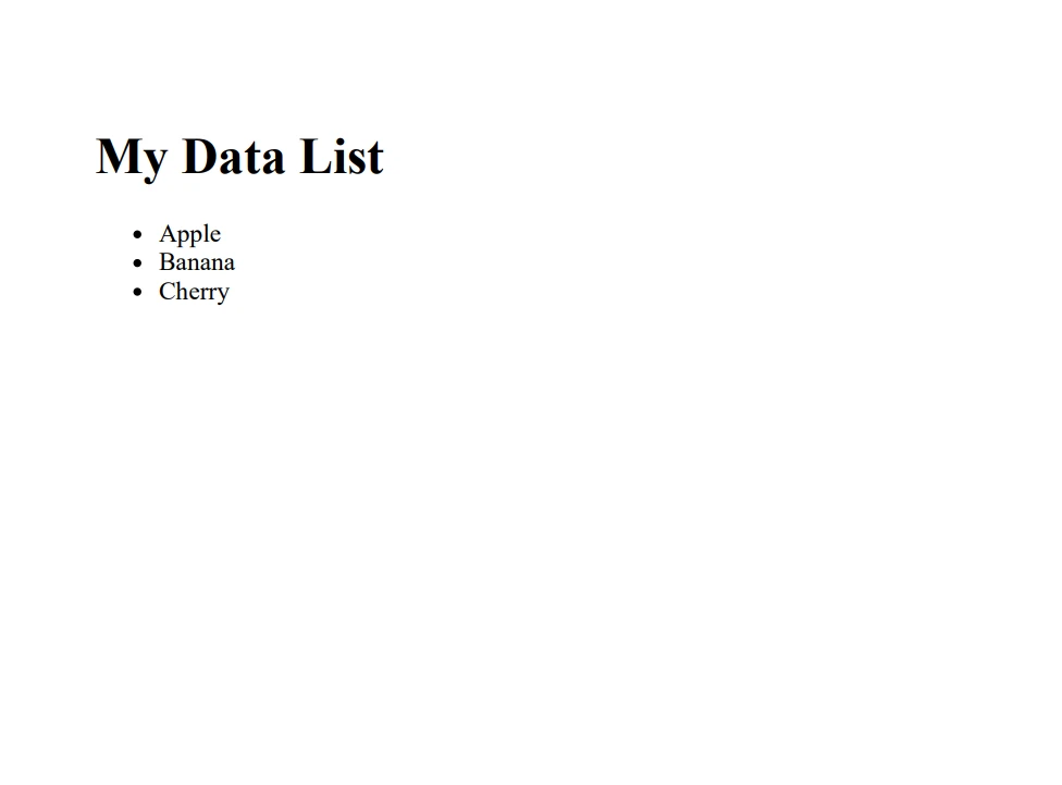 C# iList (How It Works For Developers): Figure 2 - PDF Output