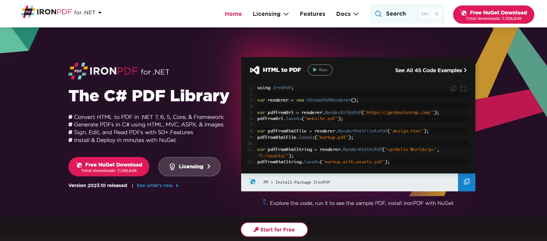 C# Math (How It Works For Developers) Figure 1 - IronPDF