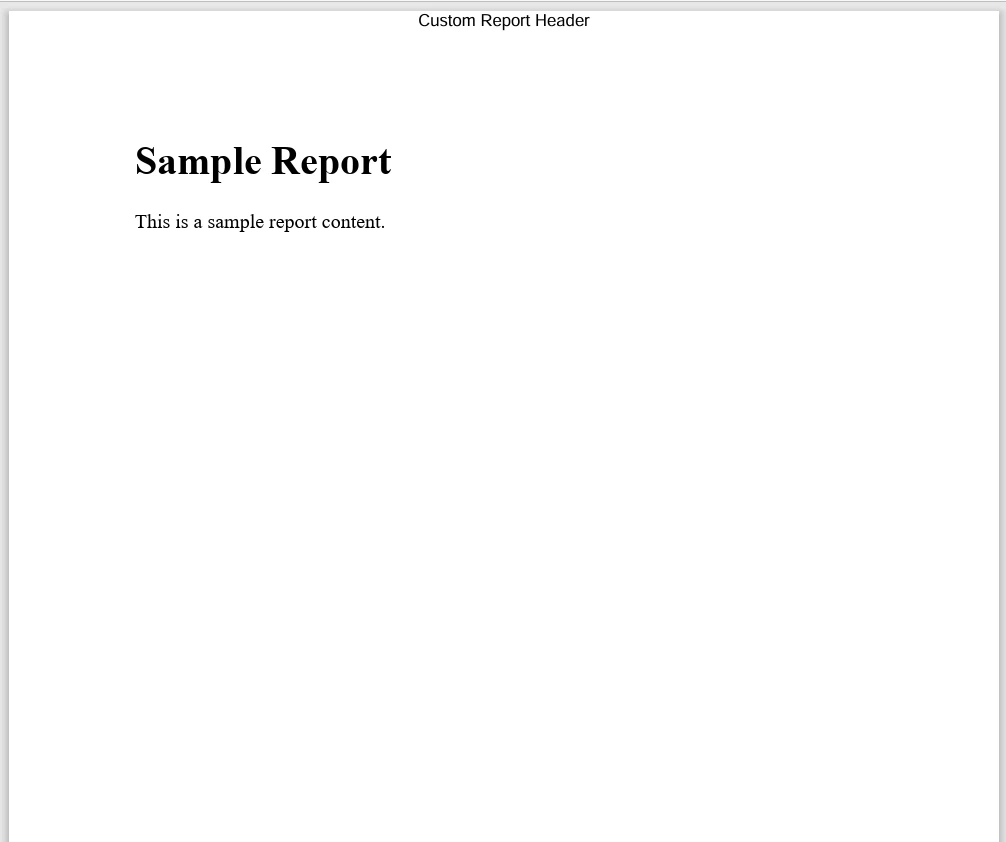 C# Object Oriented (How It Works For Developers): Figure 3 - The custom PDF generated from the code example, showing casing the OOP methods discussed in the article