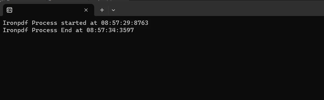 C# Writeline (How It Works For Developer): Figure 3 - Console Output