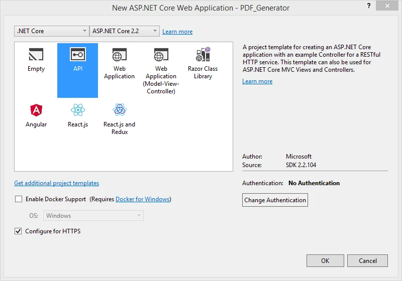 Wie man CSHTML in C# in PDF konvertiert, Abbildung 1: Razor View