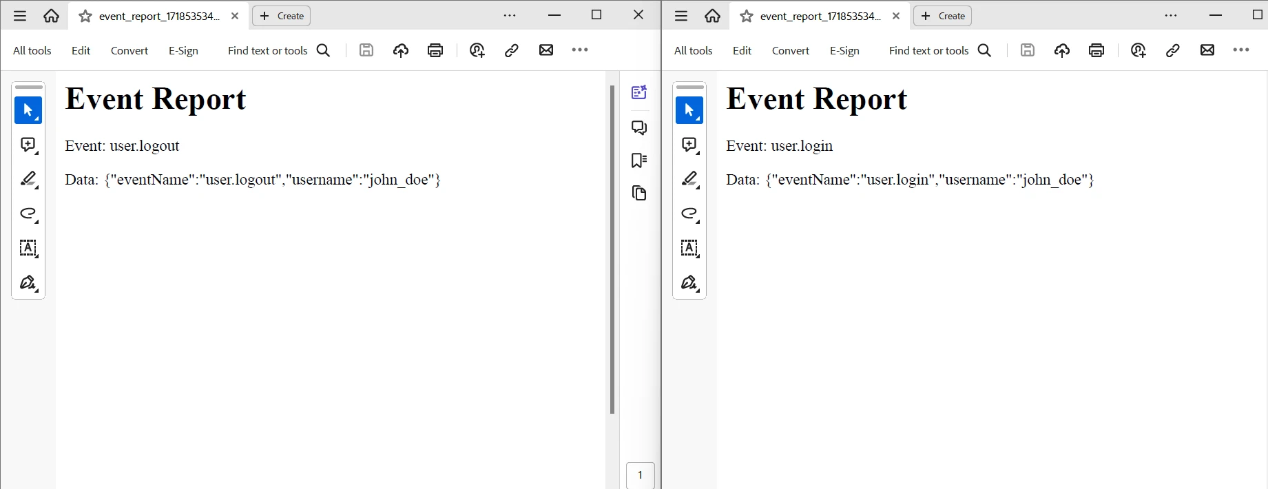 eventemitter2 NPM (How It Works For Developers): Figure 5 - PDF Output