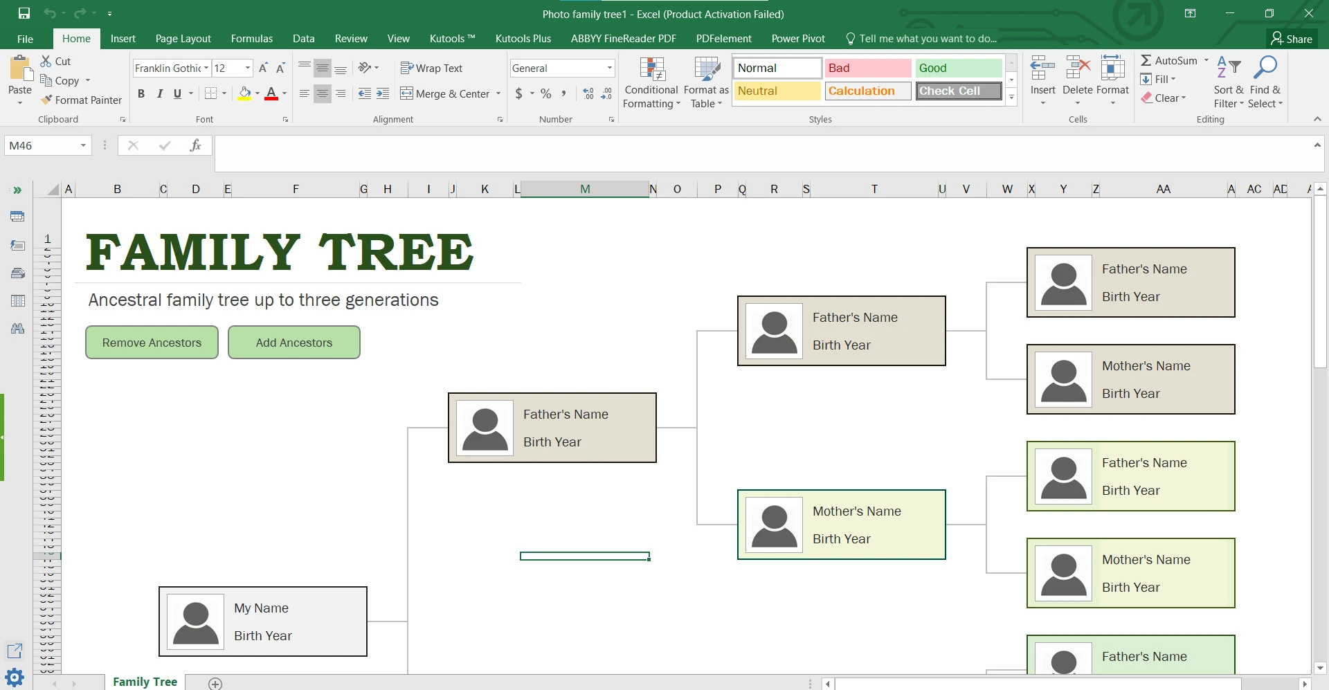 How to Convert Excel File to PDF in Java, Figure 1: The sample Excel file