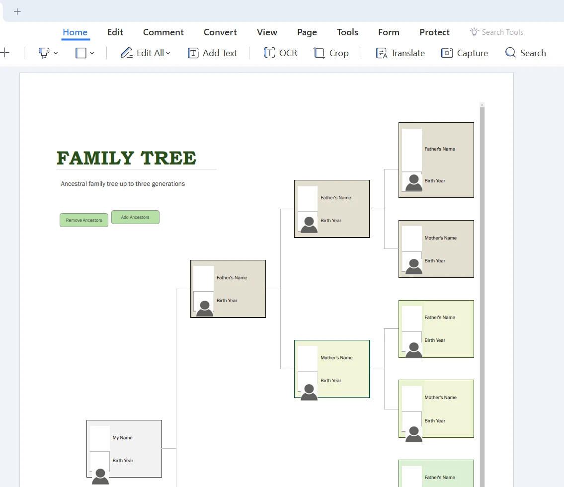 How to Convert Excel File to PDF in Java, Figure 4: The output PDF file