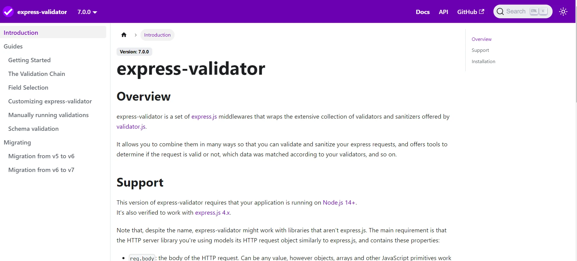 express validator npm (How It Works For Developers): Figure 1 - express-validator for express.js and Node.js applications