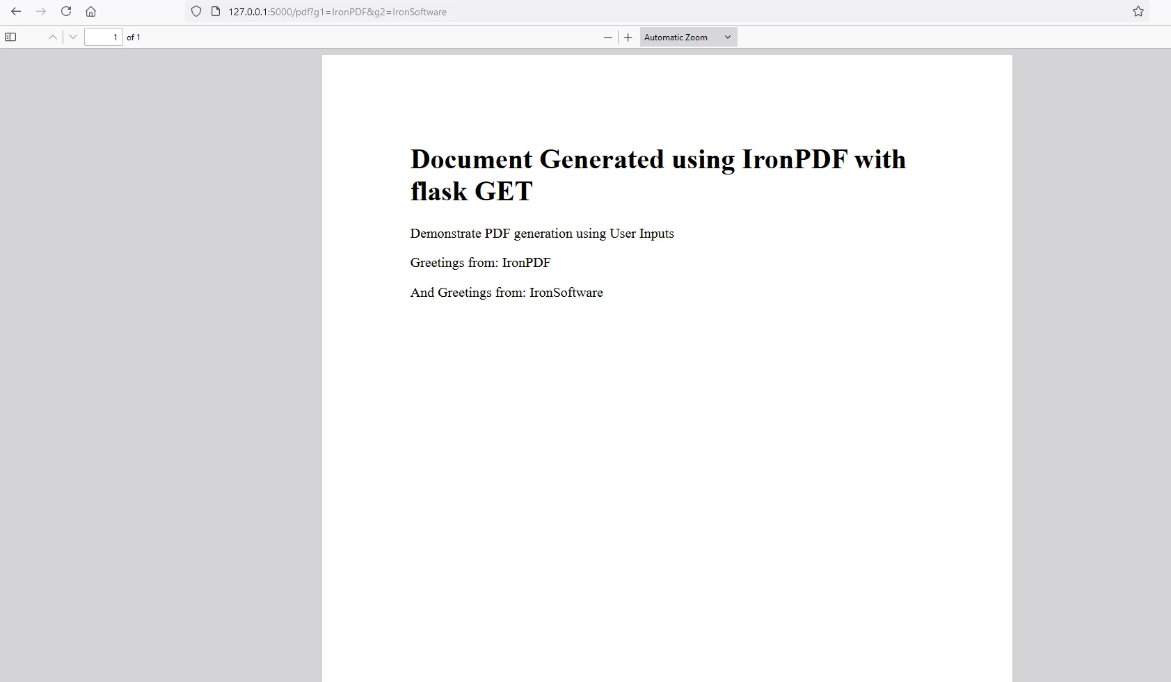 Flask Python (How It Works For Developers): Figure 3 - PDF Output