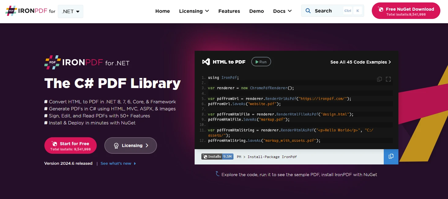 FluentEmail C# (How It Works For Developers): Figure 3 - IronPDF