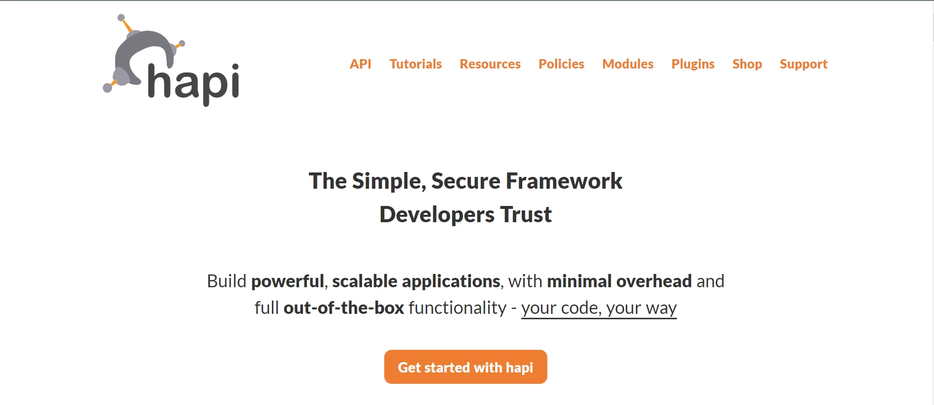 hapi node js (How It Works For Developers): Figure 1 - Hapi.js