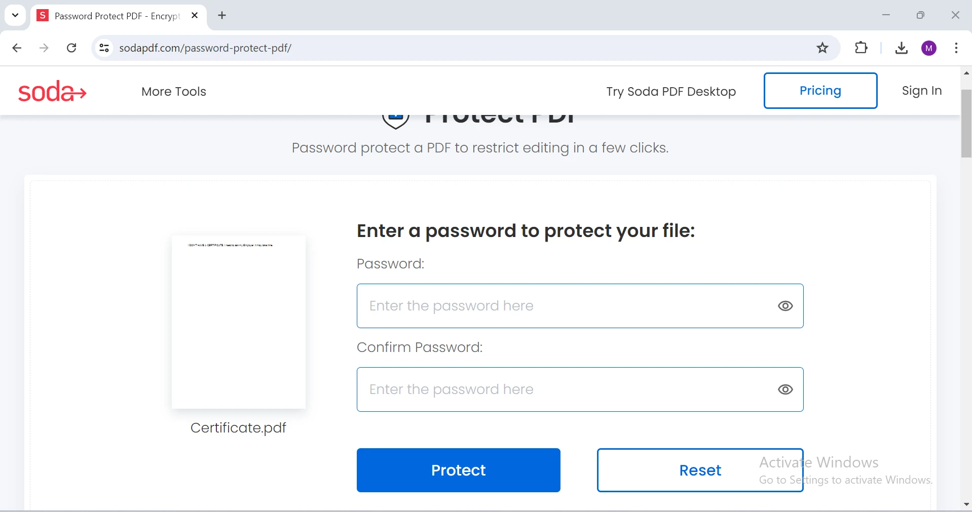 How to Password Protect a PDF Without Adobe Pro: Figure 12