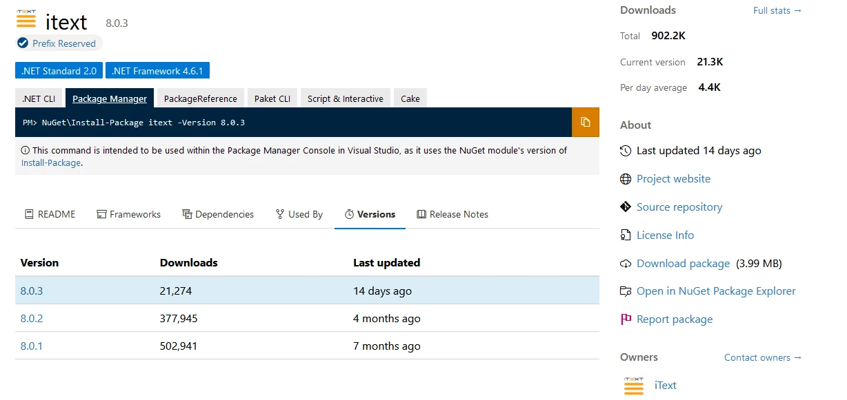 iTextSharp Read PDF Alternatives (Developer Tutorial): Figure 4 - iText