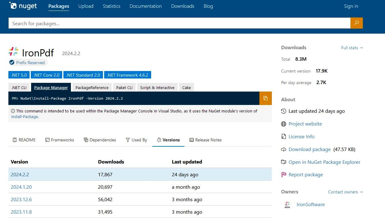 iTextSharp Read PDF Alternatives (Developer Tutorial): Figure 6 - IronPDF