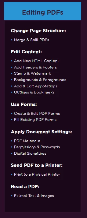 A Comparison Between IronPDF For Java and jPDFPrint: Figure 6