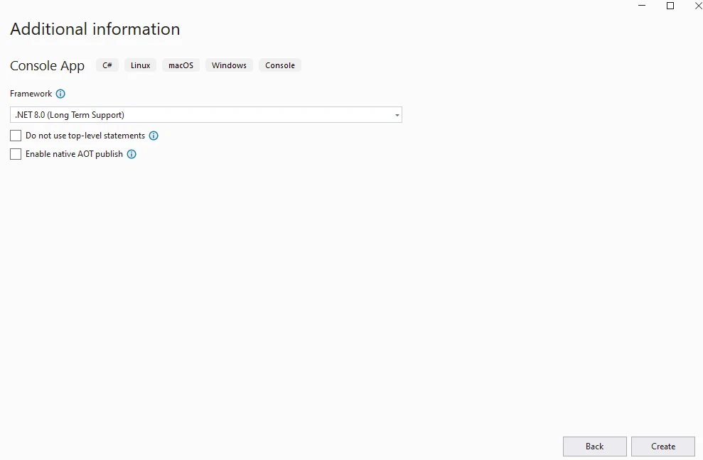 LazyCache C# (How It Works For Developers): Figure 4 - Target Framework