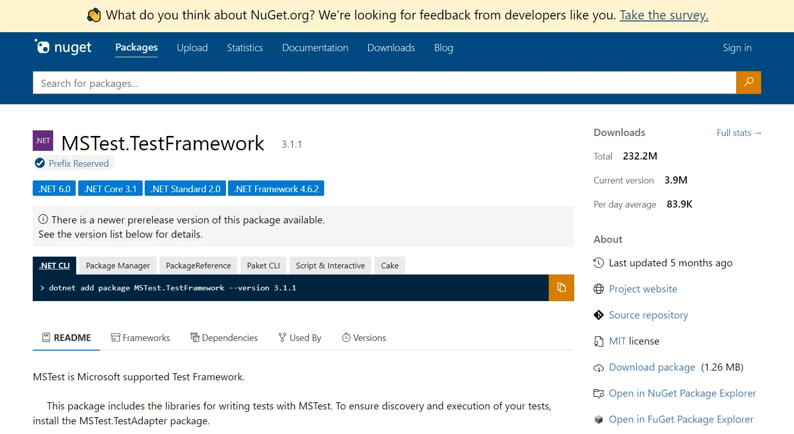 MSTest C# (How It Works For Developers ): Figure 1 - MSTest.TestFramework