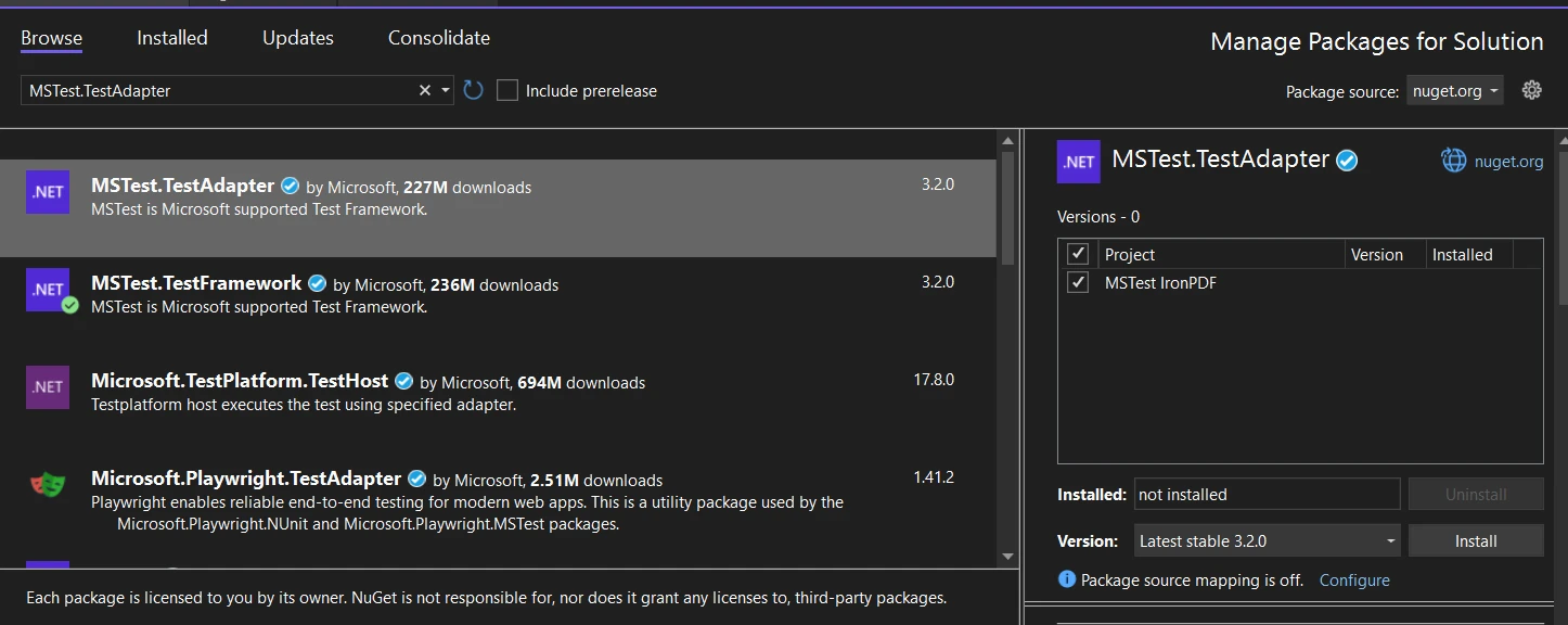 MSTest C# (How It Works For Developers): Figure 3