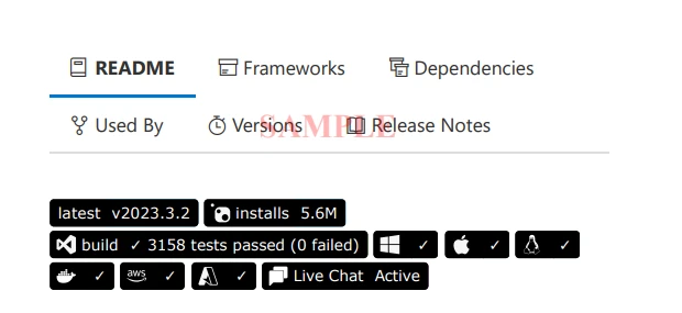 NuGet PDF Generator in .NET (Developer Tutorial): Figure 5 - Watermark applied to a PDF document