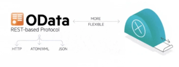 OData C# (How It Works For Developers): Figure 1 - OData C#- Data access protocol