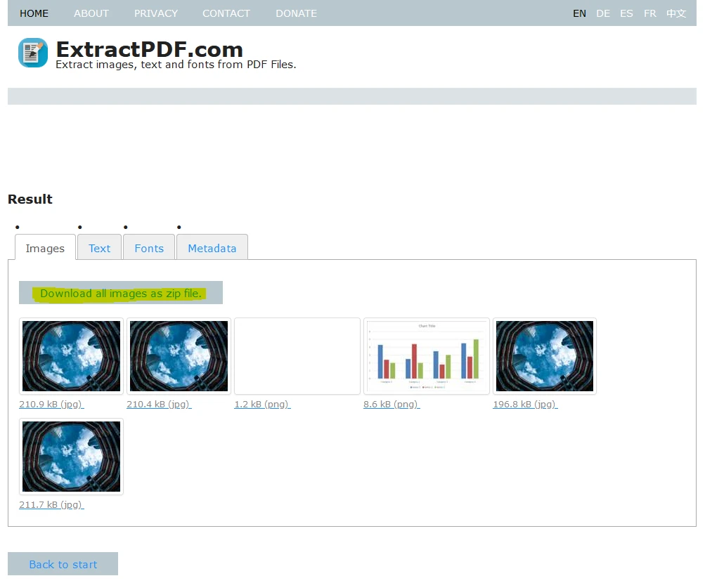 How to Parse Data from PDF Documents: Figure 8 - ZIP download