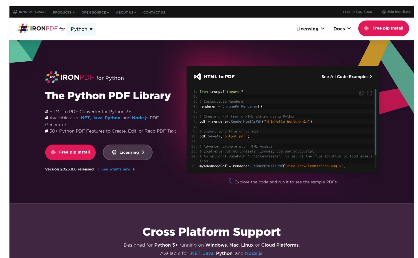 A Comparison Between IronPDF For Python & PDFium Python: Figure 2 - PDF Output Images