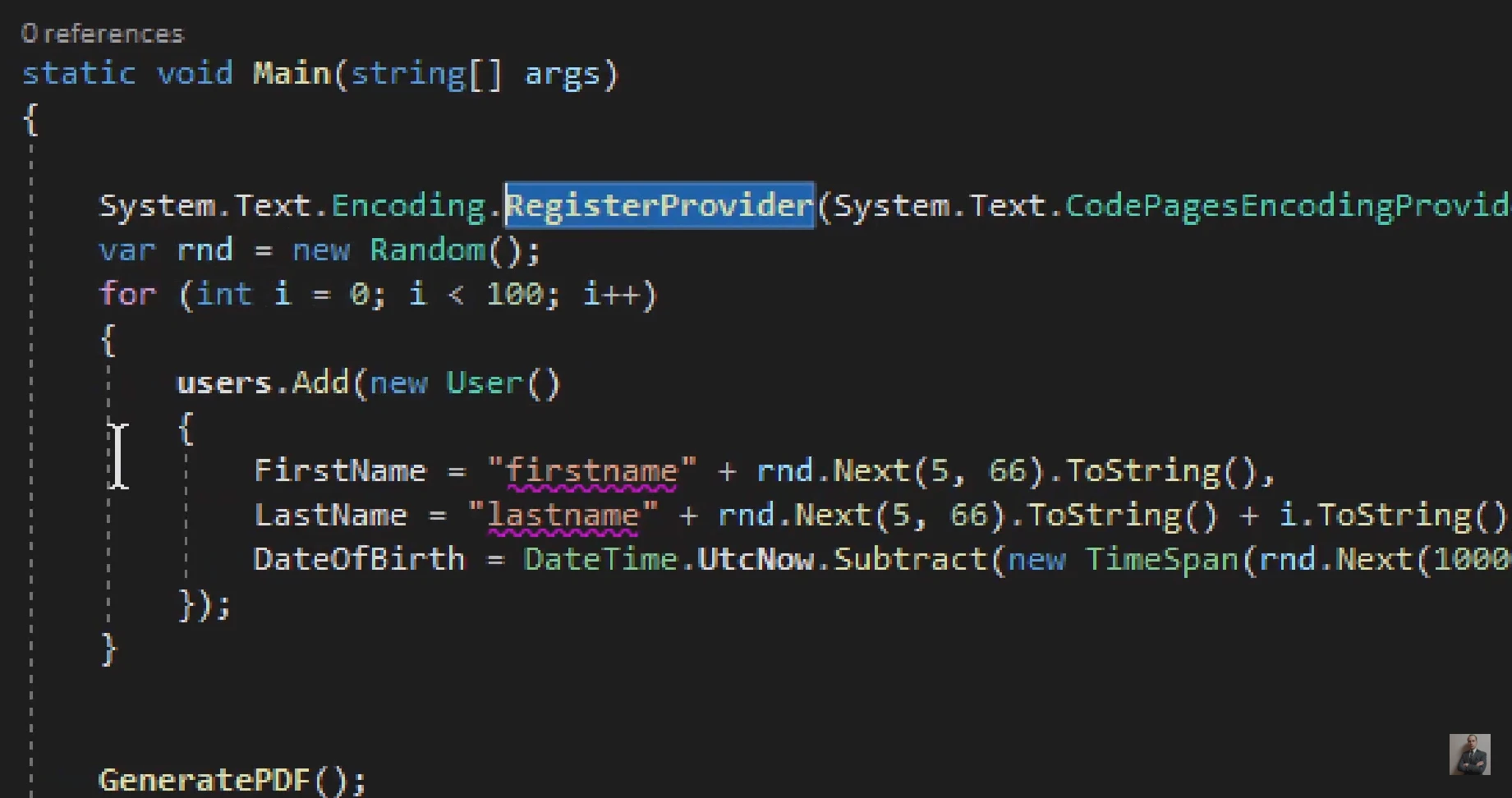 How to Generate PDF in C# (.NET 5) using PDFSharp: Figure 3