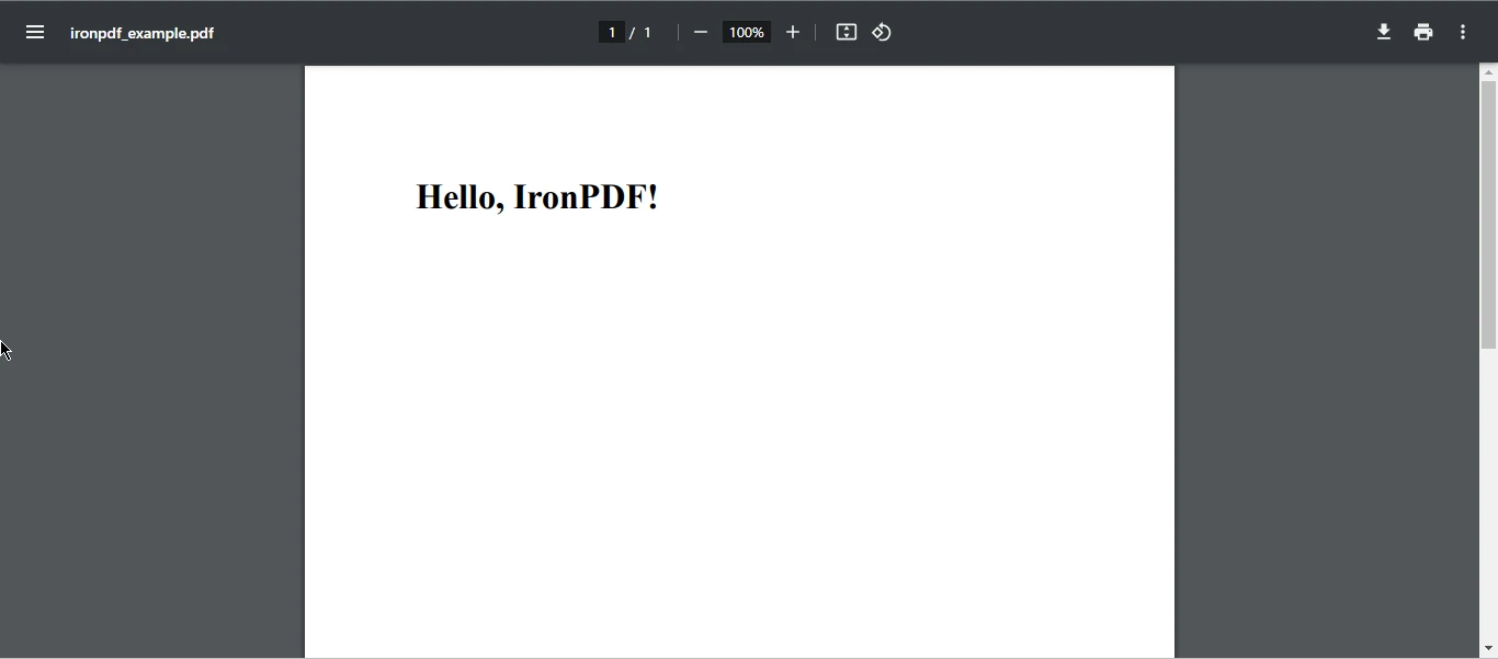 PDFsharp vs iTextSharp (C# PDF Library Comparison): Figure 3