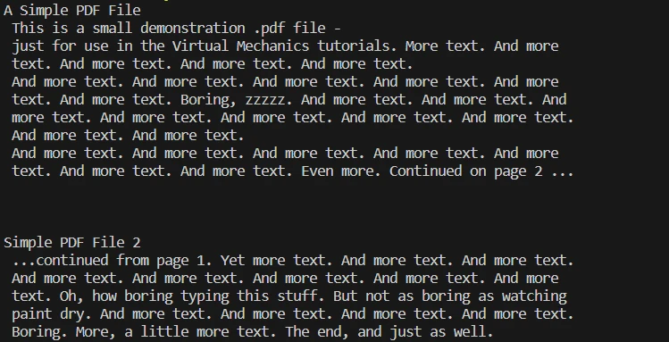 pdftotext Python (Developer Tutorial): Figure 2