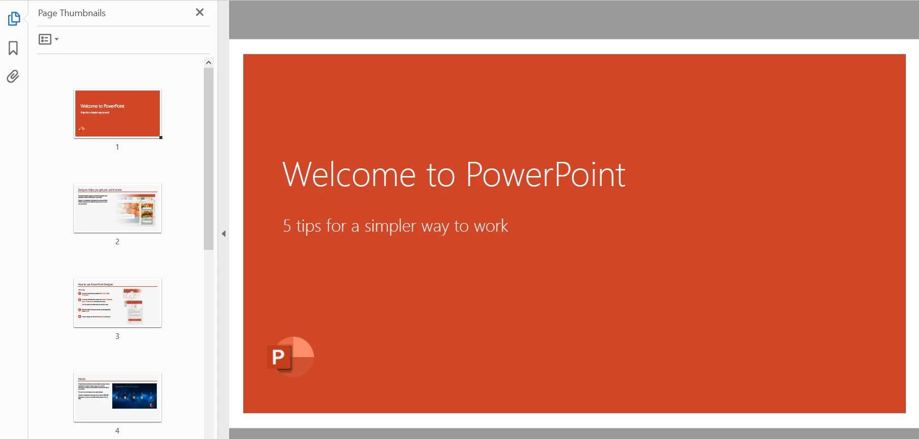 How to Convert PowerPoint to PDF: Figure 2