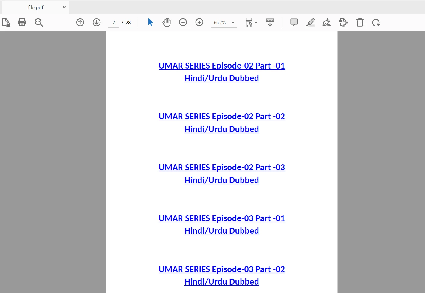 How to Preview PDF Files in Java, Figure 1: The output PDF file