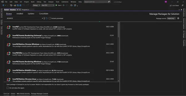 A Comparison Between IronPDF and PSPDFKit, Figure 4