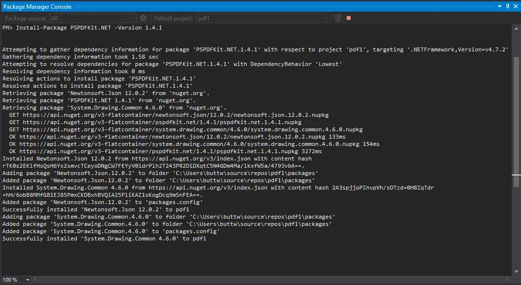 A Comparison Between IronPDF and PSPDFKit, Figure 9