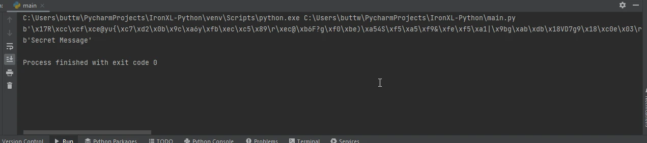 PyCryptodome (How It Works For Developers): Figure 3 - RSA Output