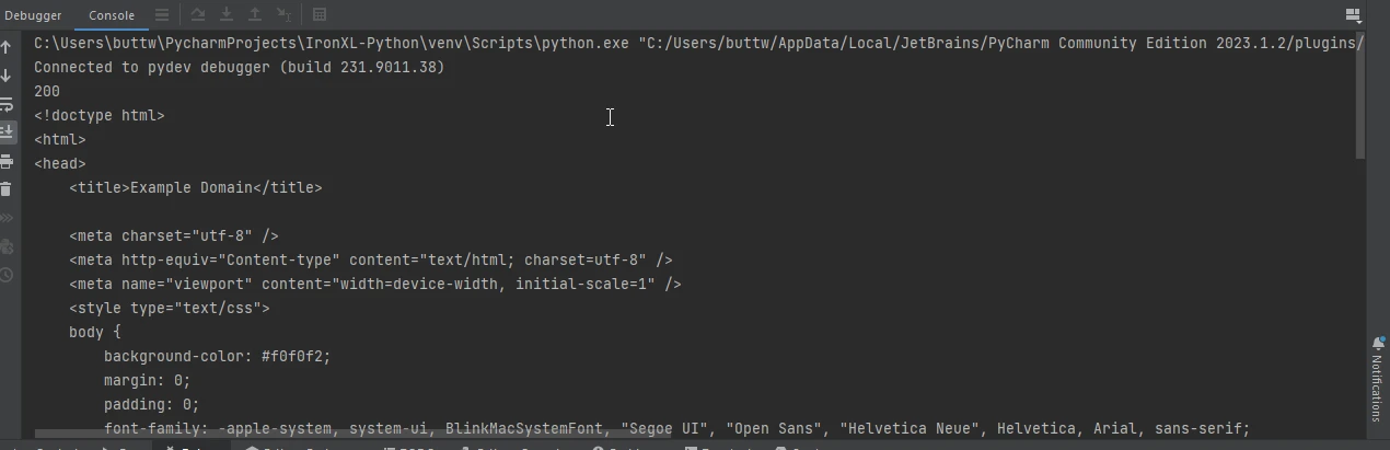 Python Requests Library (How It Works For Developers): Figure 1 - Making HTTP Requests Output