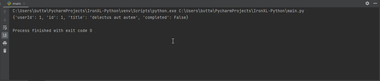 Python Requests Library (How It Works For Developers): Figure 3 - JSON Output