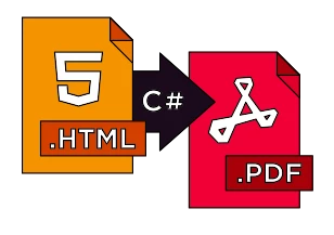 A Comparison Between IronPDF For Java & Qoppa Software – Java PDF Library: Figure 1 - C# .NET HTML-to-PDF