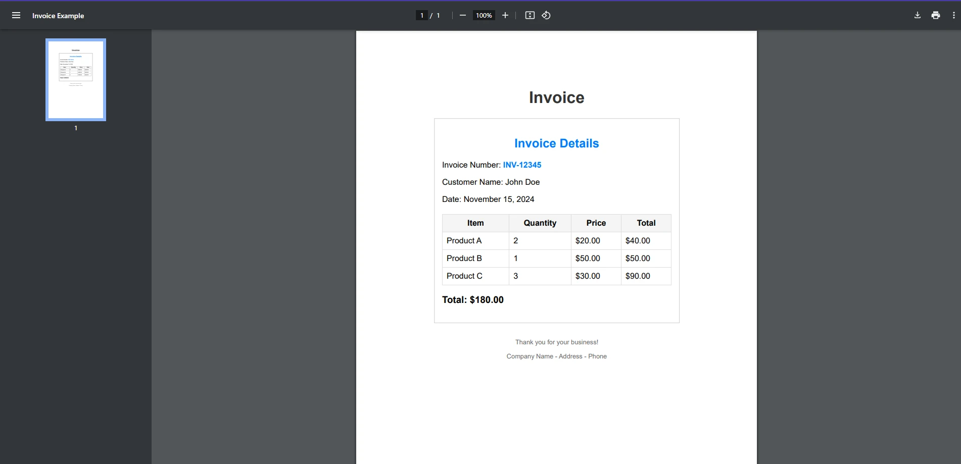 QuestPDF Extract Text From PDF in C# Alternatives vs IronPDF: Figure 1