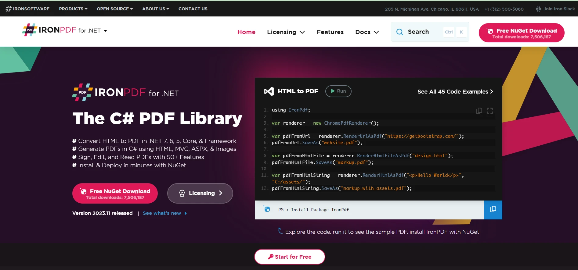 Serilog .NET (How It Works For Developer): Figure 1 - IronPDF