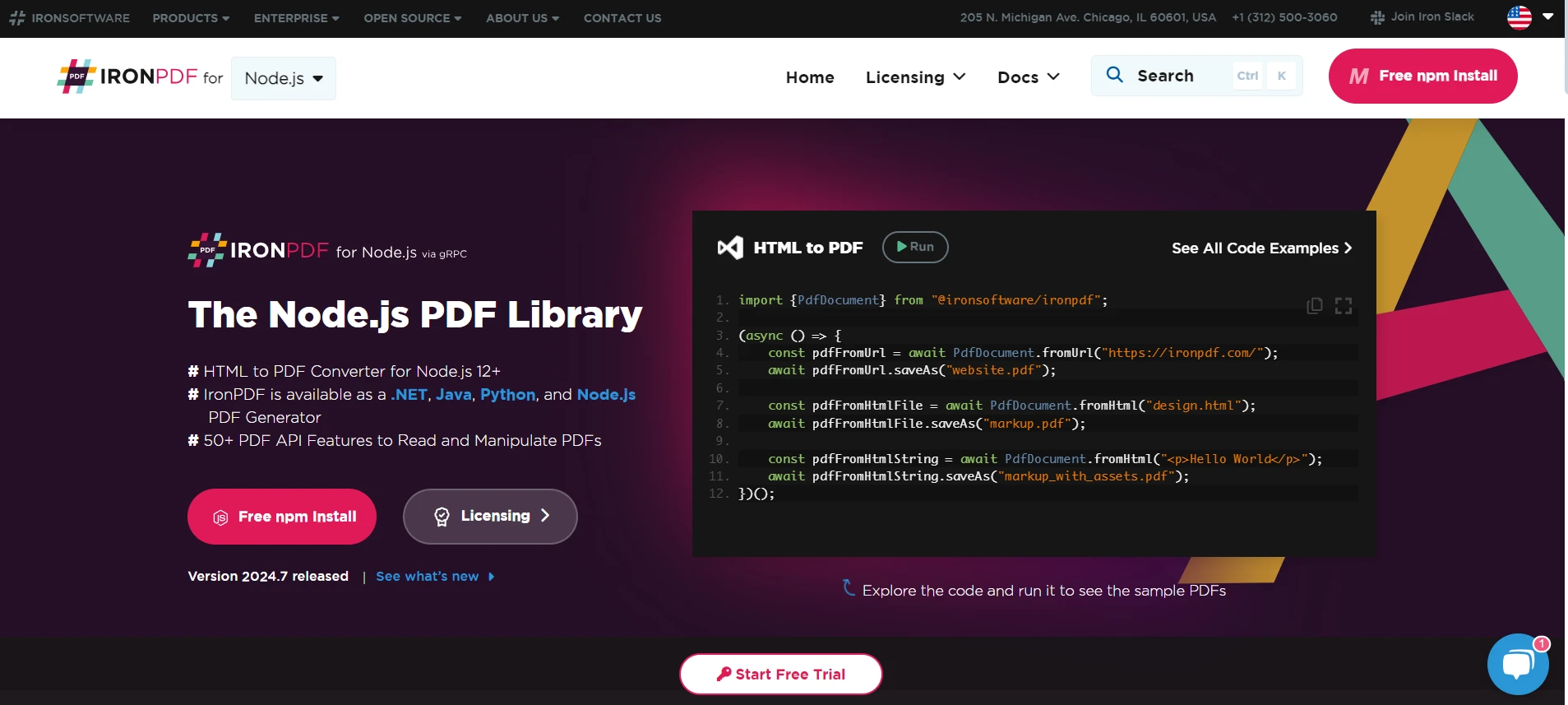 snowpack NPM (How It Works For Developers): Figure 4 - IronPDF