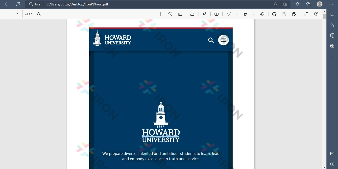 A Comparison of IronPDF and Spire.PDF for Java: Figure 11